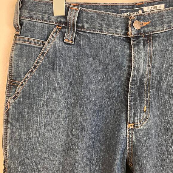Carhartt Relaxed Fit Relaxed Fit Carpenter Denim Workwear Jeans‎ - Picture 2 of 7